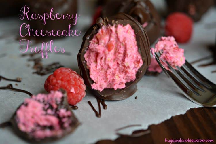raspberry Cheesecake Truffles