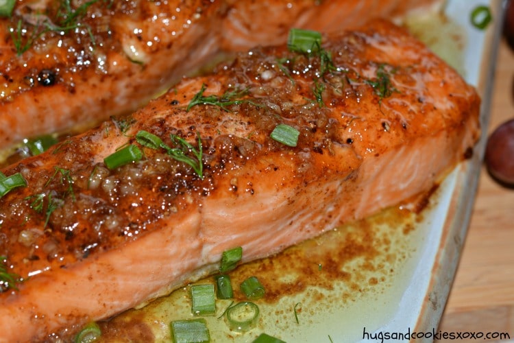 salmon browned butter