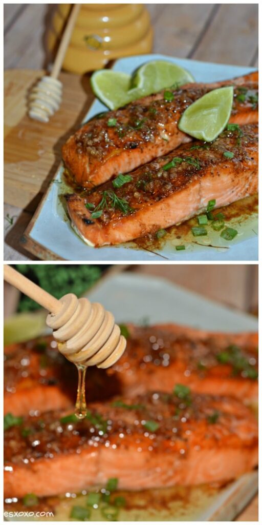 salmon garlic lime zest