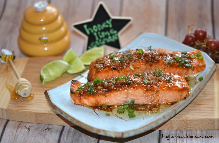 salmon honey lime