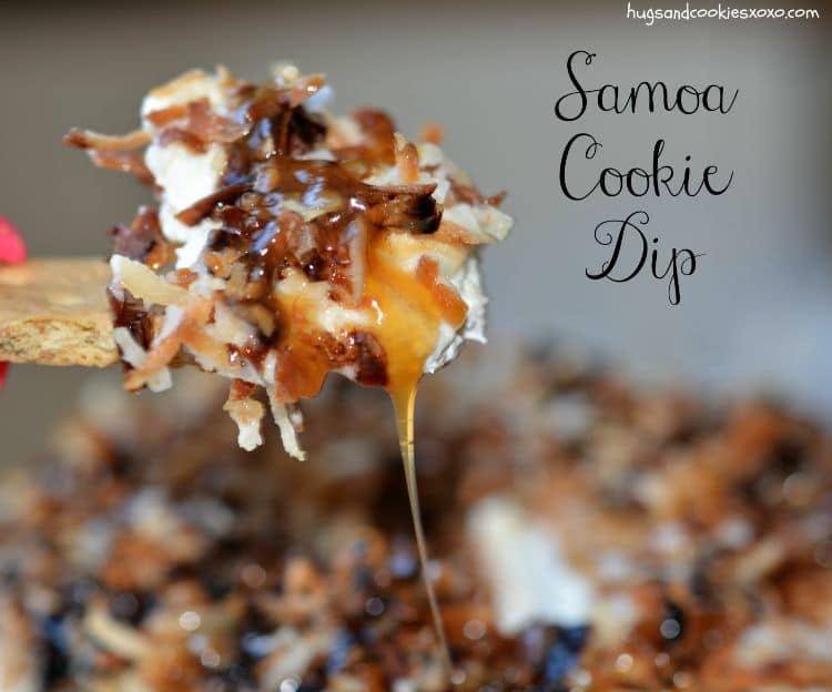 samoa cookie dip cookies