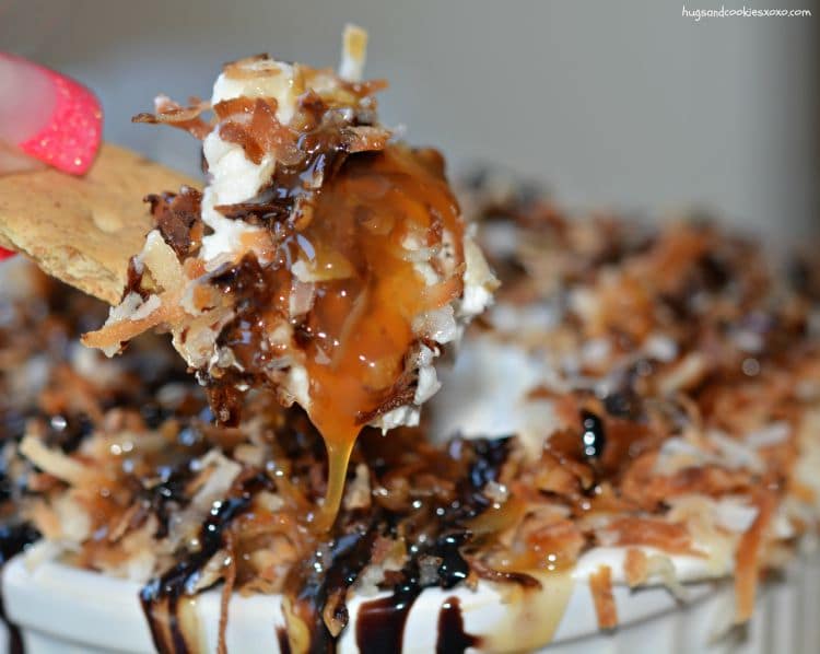 samoa dip caramel