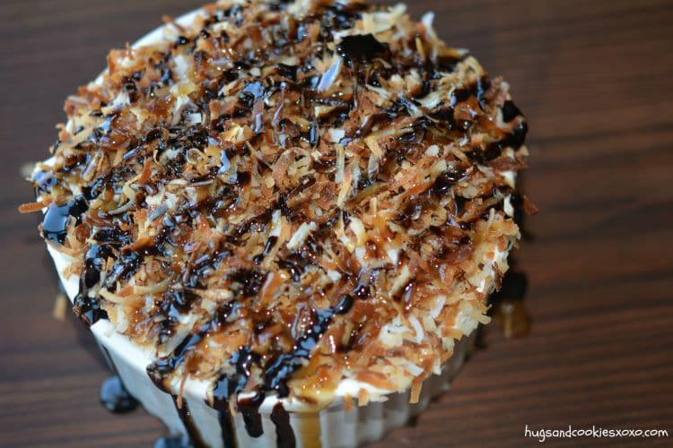 samoa dip dessert