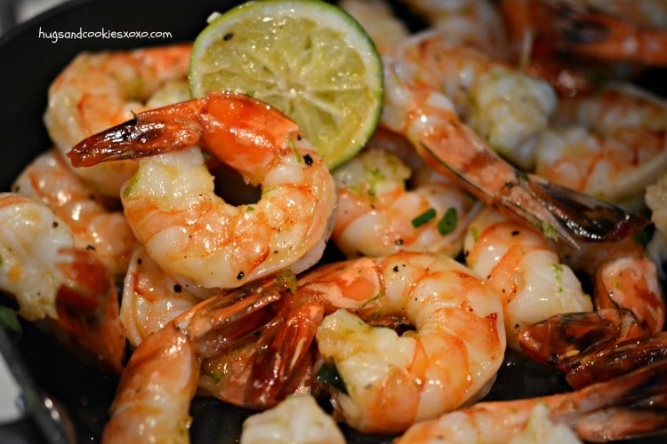 shrimp lime honey