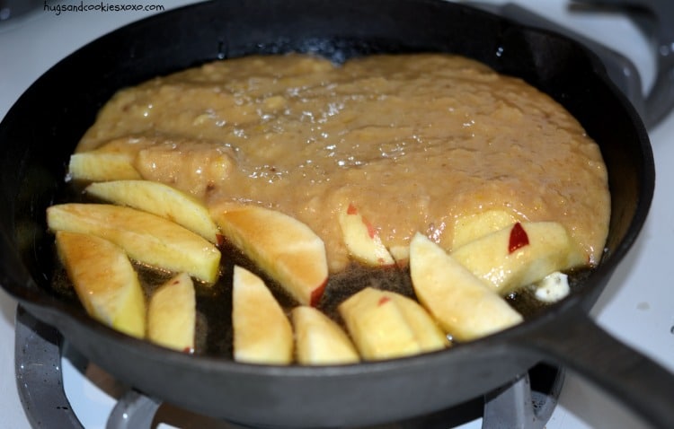 skillet apple cake