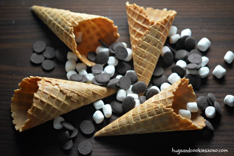 smores cones