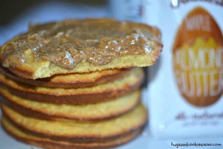 almond butter on cakes