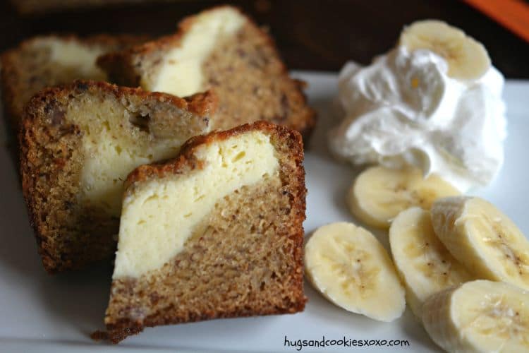 banana bread slices