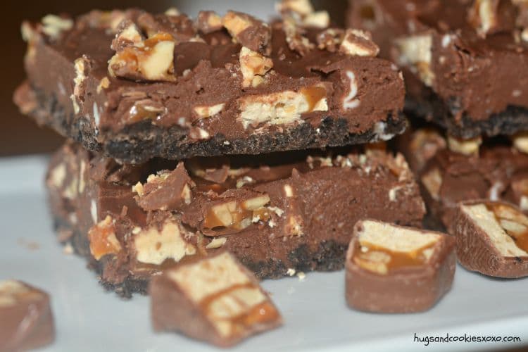 cheesecake bars snickers