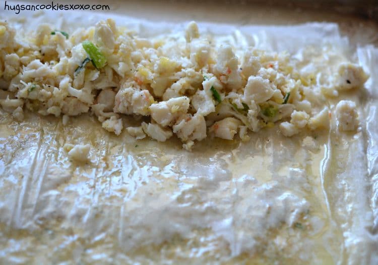 crab strudel lump crab meat