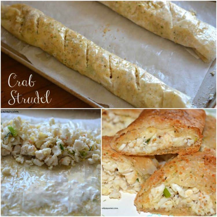 crab strudel phyllo dough