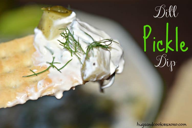 dill pickle dip cracker