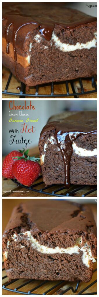 hot fudge cheesecake chocolate bread