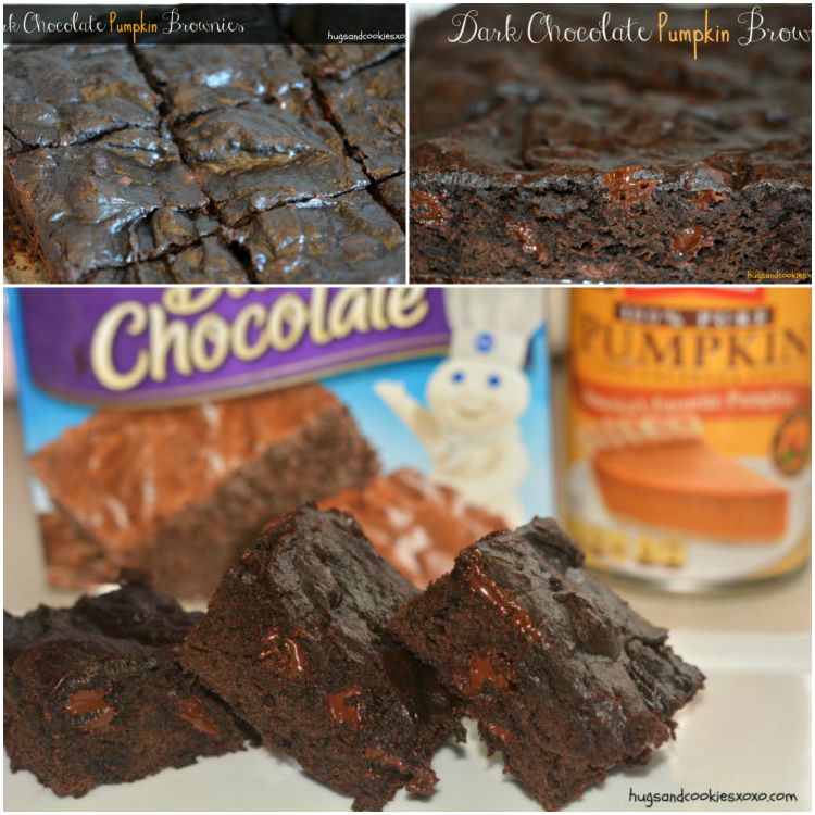 pumpkin brownies