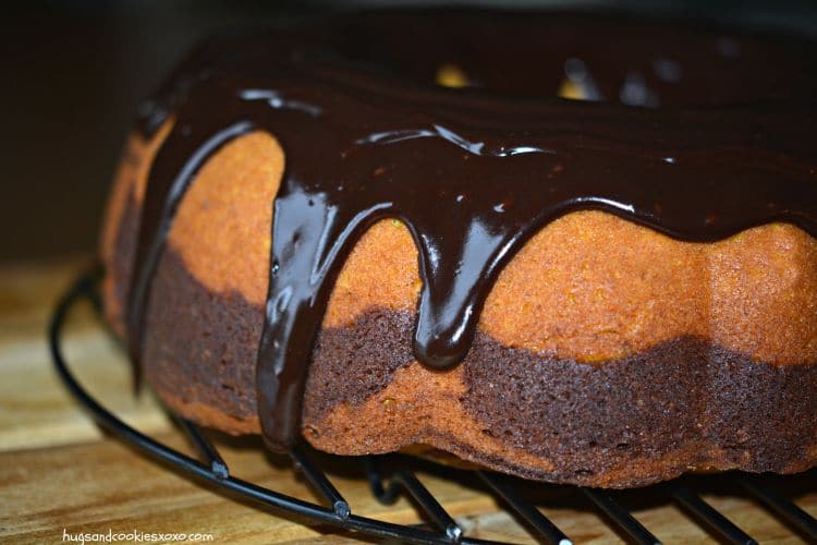 pumpkin bundt drizzle