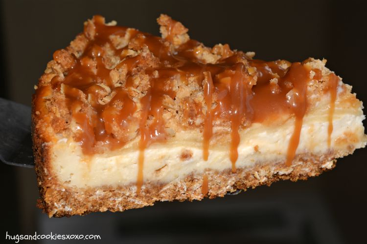 caramel apple cheesecake