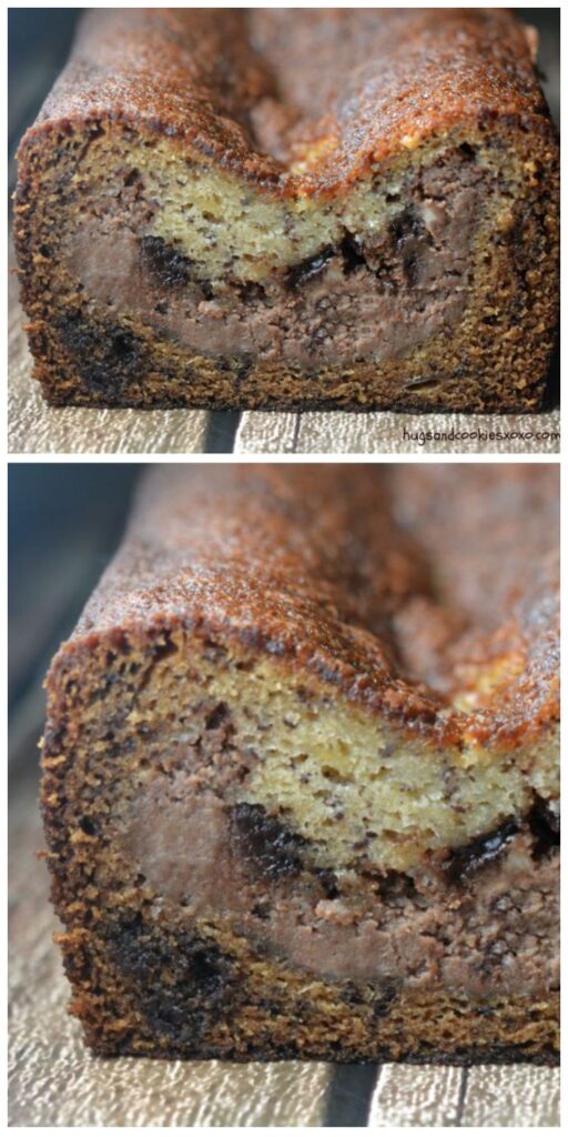 chocolate cheesecake banana bread