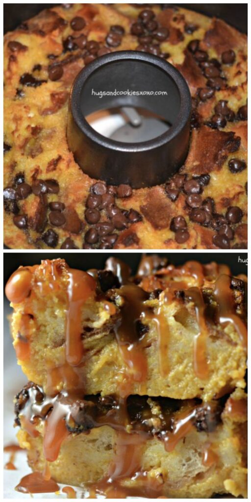 pumpkin bread pudding