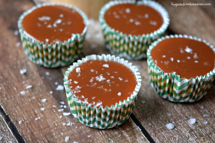 pumpkin caramel cheesecakes