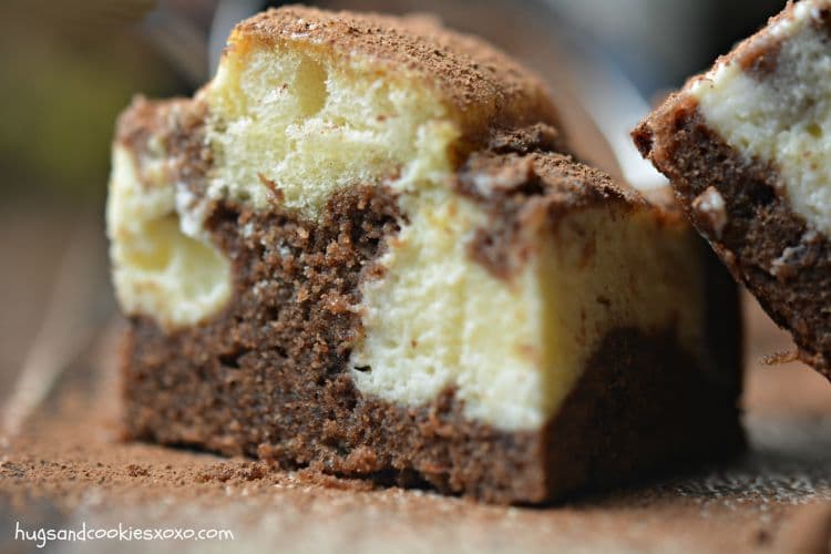 tiramisu brownie cheesecake bars