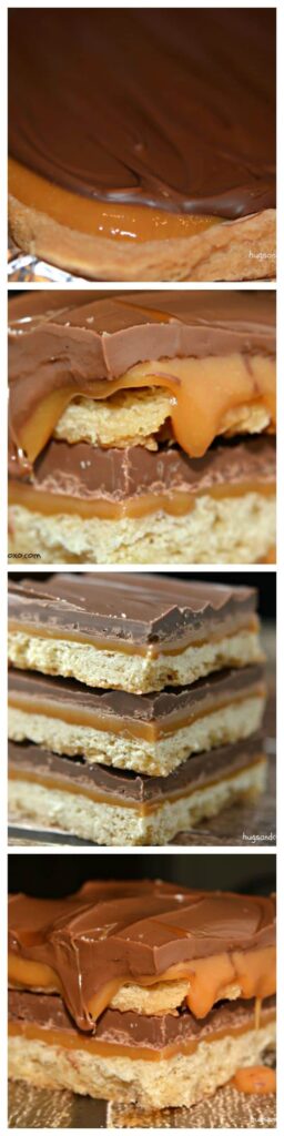 twix bars squares caramel