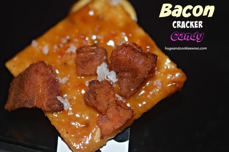 bacon caramel cracker candy