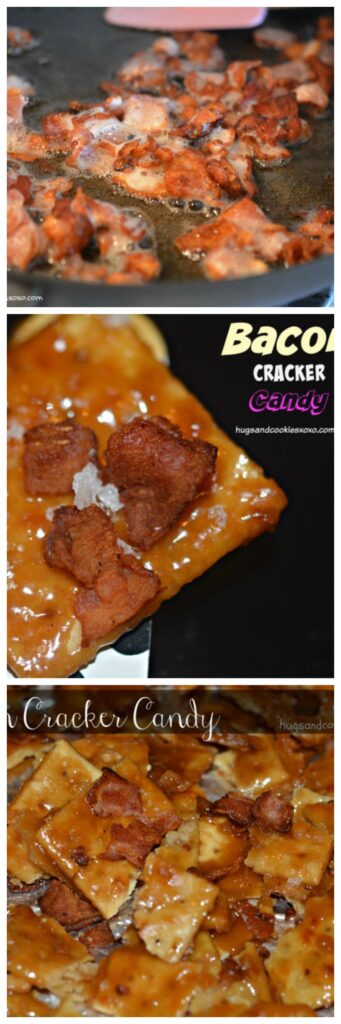 bacon cracker candy salted