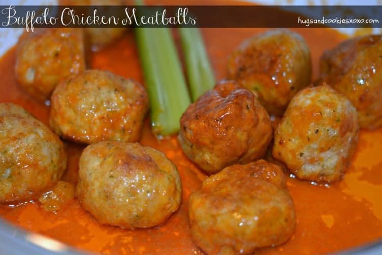 buffalo chicken meatballs