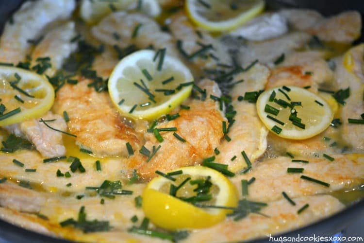 chicken francese lemon