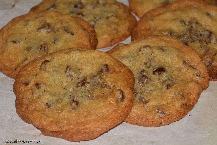 chocolate chip cookies thin