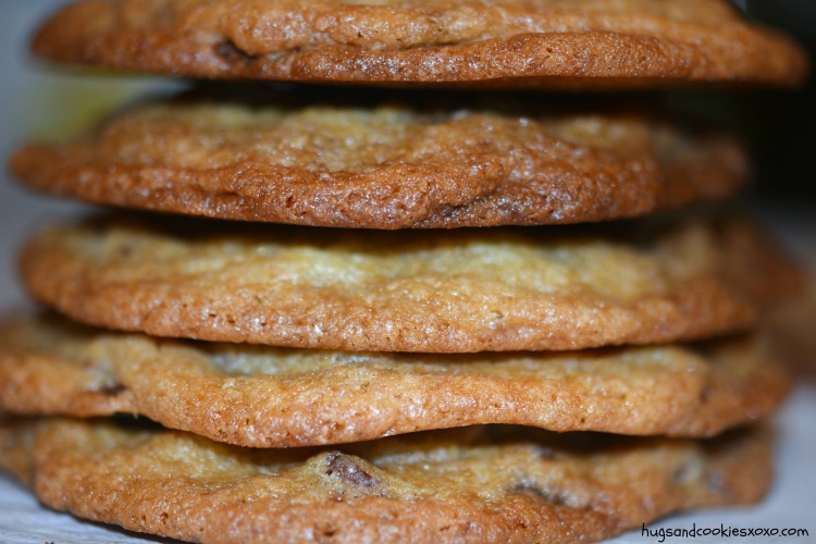 chocolate chip thin cookies