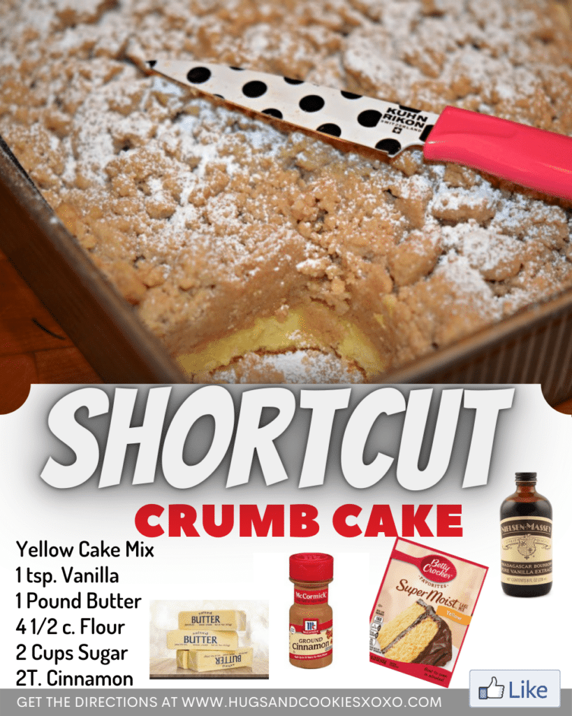 Shortcut Crumb Cake
