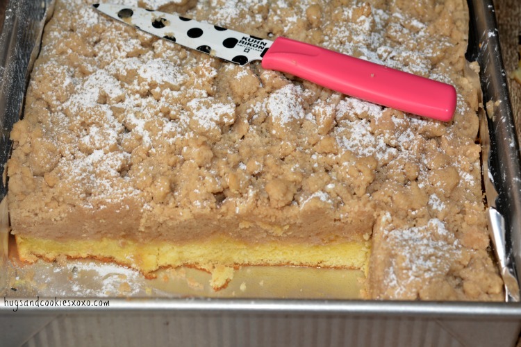 crumb cake sheet pan
