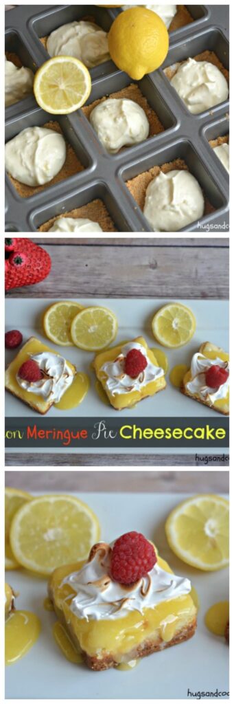 lemon meringue pie cheesecakes