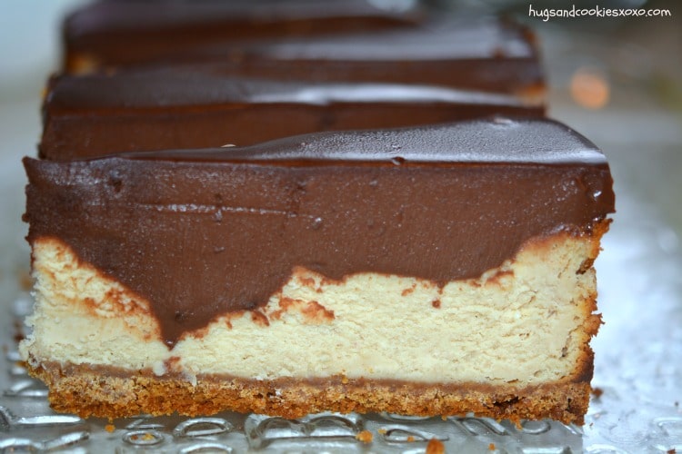 pb cheesecake slices