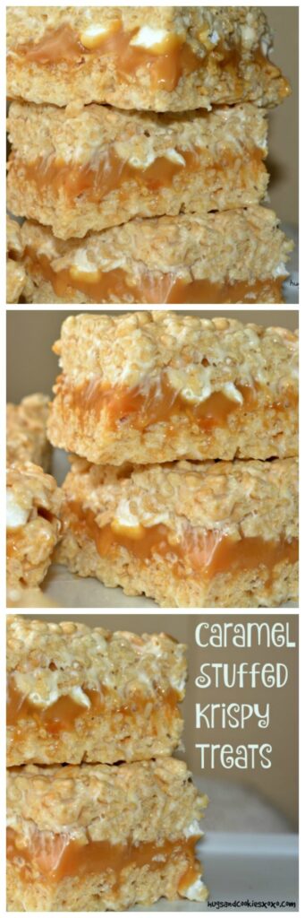 caramel bars krispy