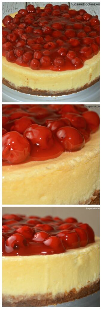 cherry pie cheesecake graham crust