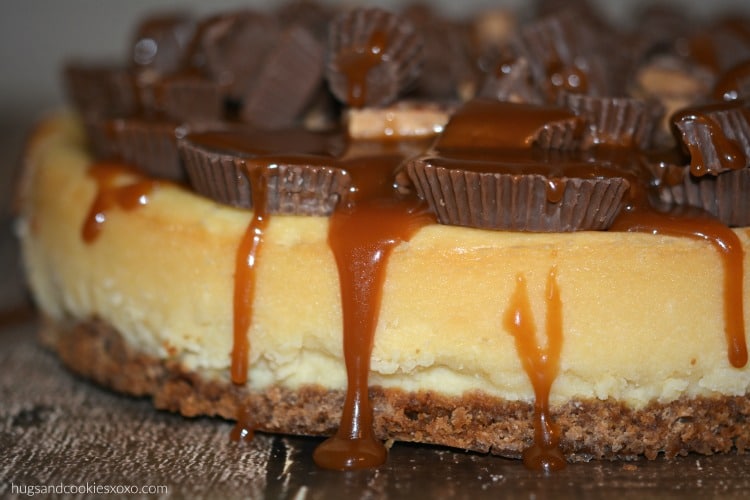 reeses caramel cheesecake