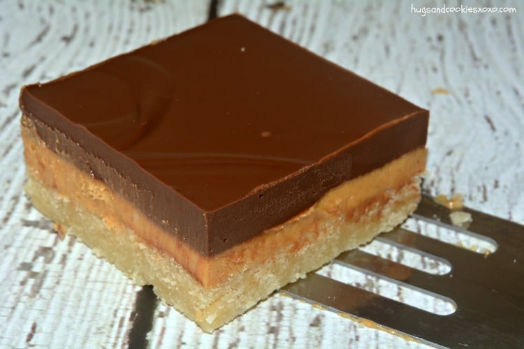 tagalong chocolate layered bars