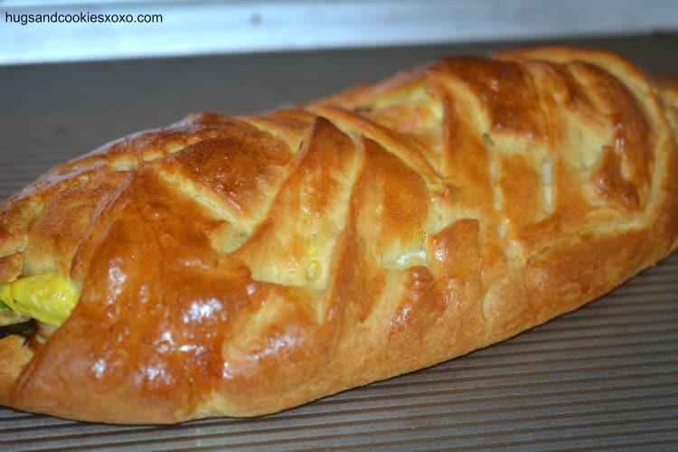 turkey cheese egg crescent