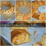 Buffalo Chicken Cheesy Bread