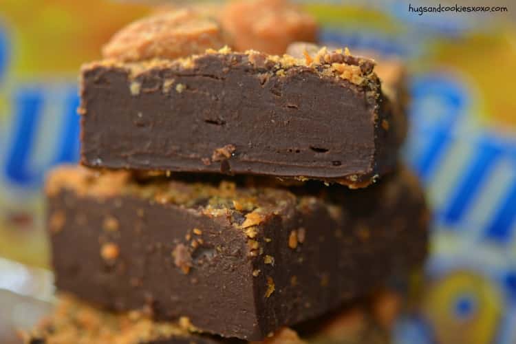 butterfinger chocolate fudge pieces