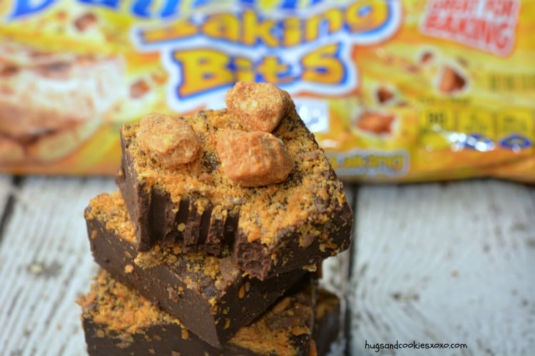 butterfinger chocolate fudge