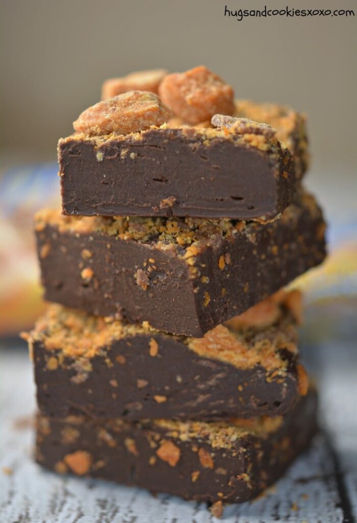 butterfinger fudge chocolate