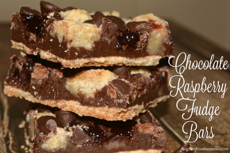 chocolate raspberry bars