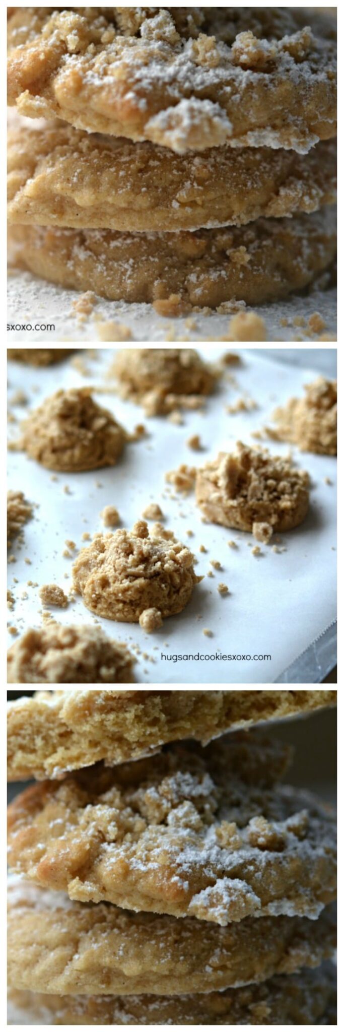 Crumb Cake Cookies - Hugs and Cookies XOXO
