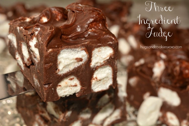 marshmallow piece fudge