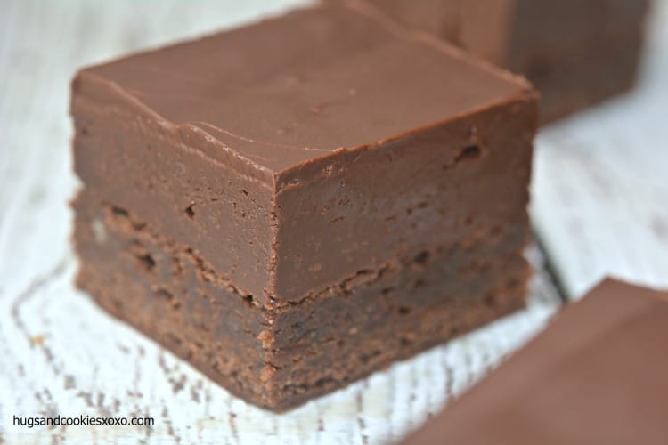 nutella fudgy brownie