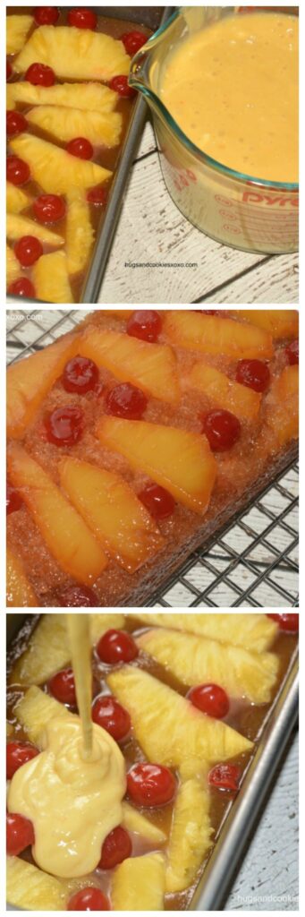 pineapple cakes cherries