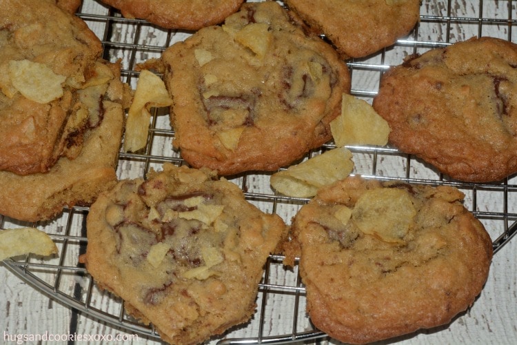 potato chip crumb cookies